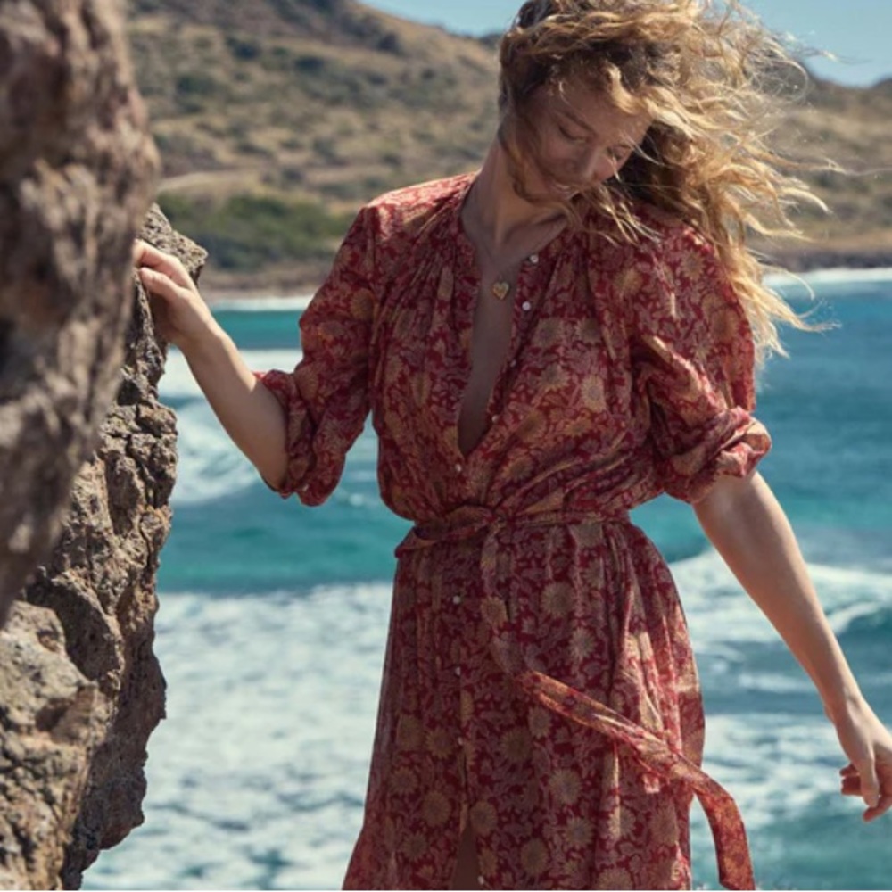 Doen Joan Dress desert blooms - Picture 2 of 4